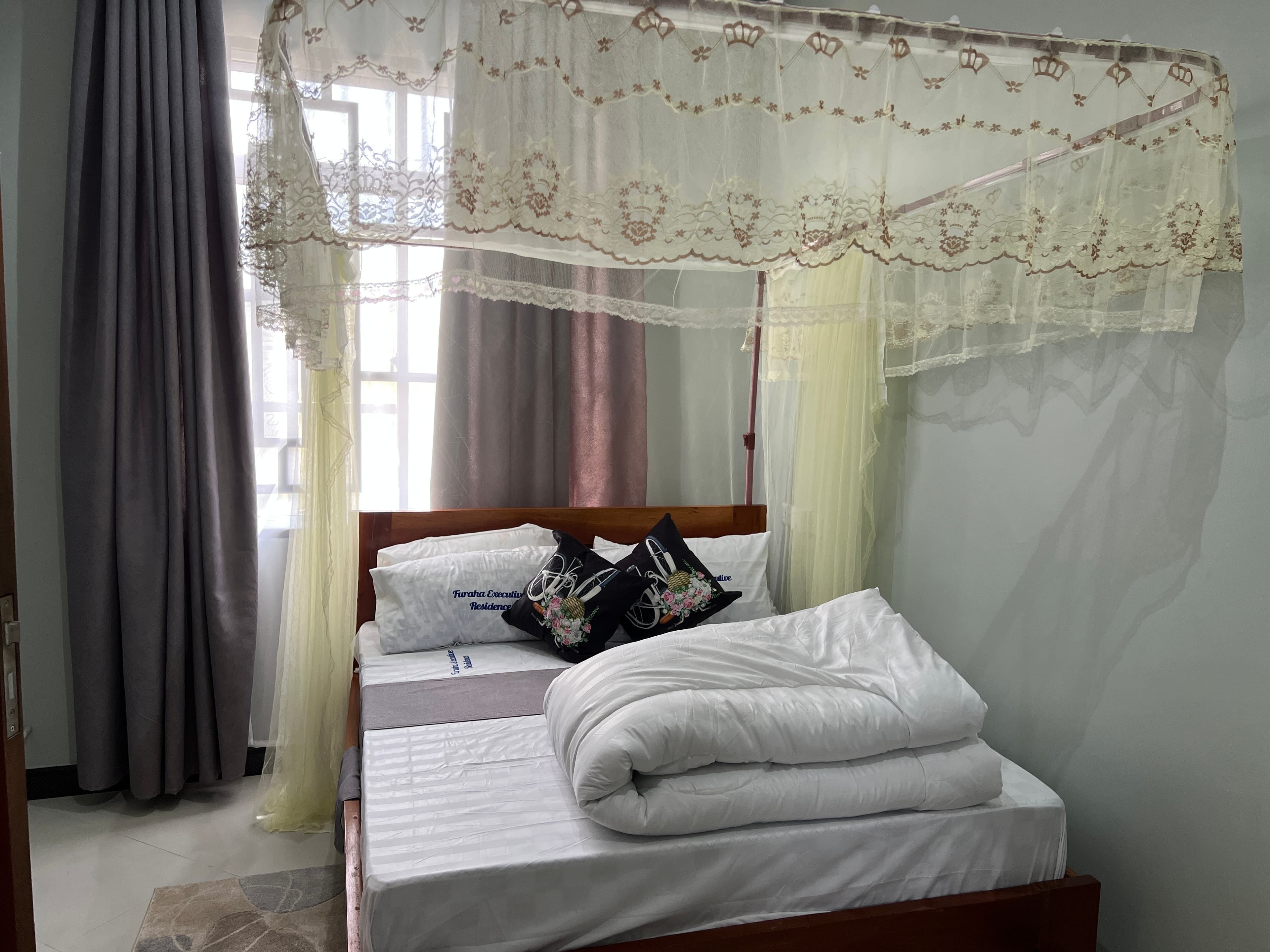 Bedrooms at Furaha Executive Residency